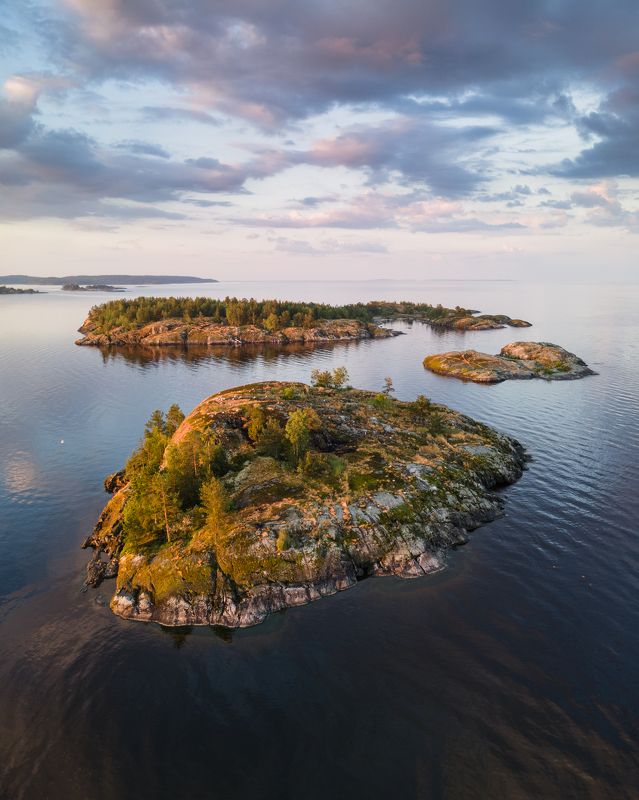 панорама, panorama, россия, russia, карелия, karelia, ладожские шхеры, ладога, пейзаж, острова Острова Лотсарет, Ладожские шхеры фото превью