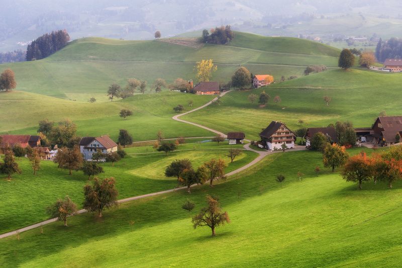 швейцария, альпы Пастораль фото превью