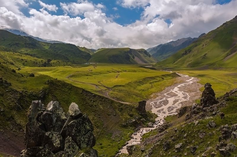 горы,восхождение,кавказ,облака,эльбрус дорогами Джилысу... фото превью