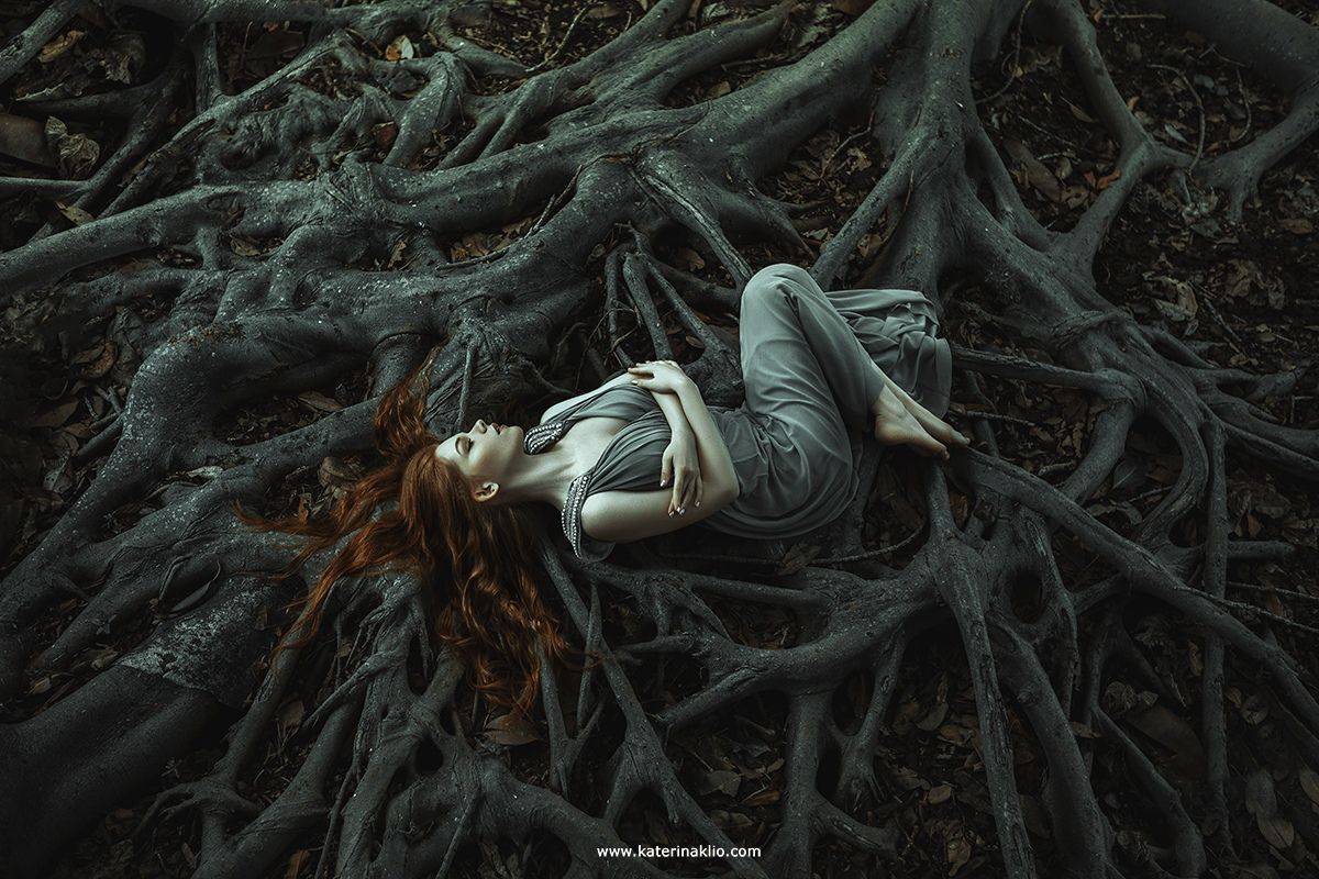 grey, woman, portrait, fine art, art, feeling, one color, girl, beautiful, gothic, mood,, Катерина Клио