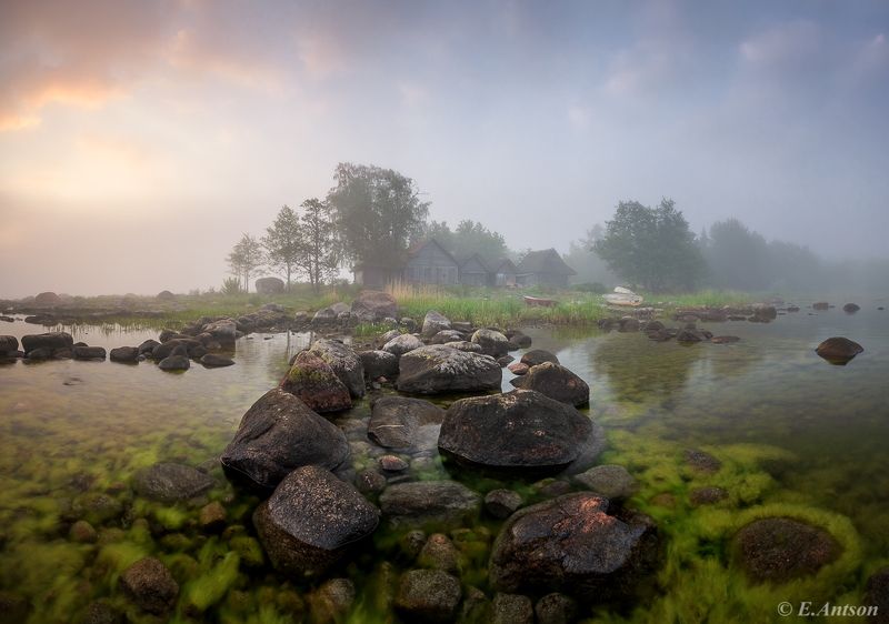 пейзаж, природа, лето, море Свежесть летнего утра фото превью