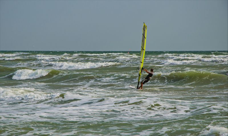 азов, море, парус, ветер, волна Amore per il mare! фото превью