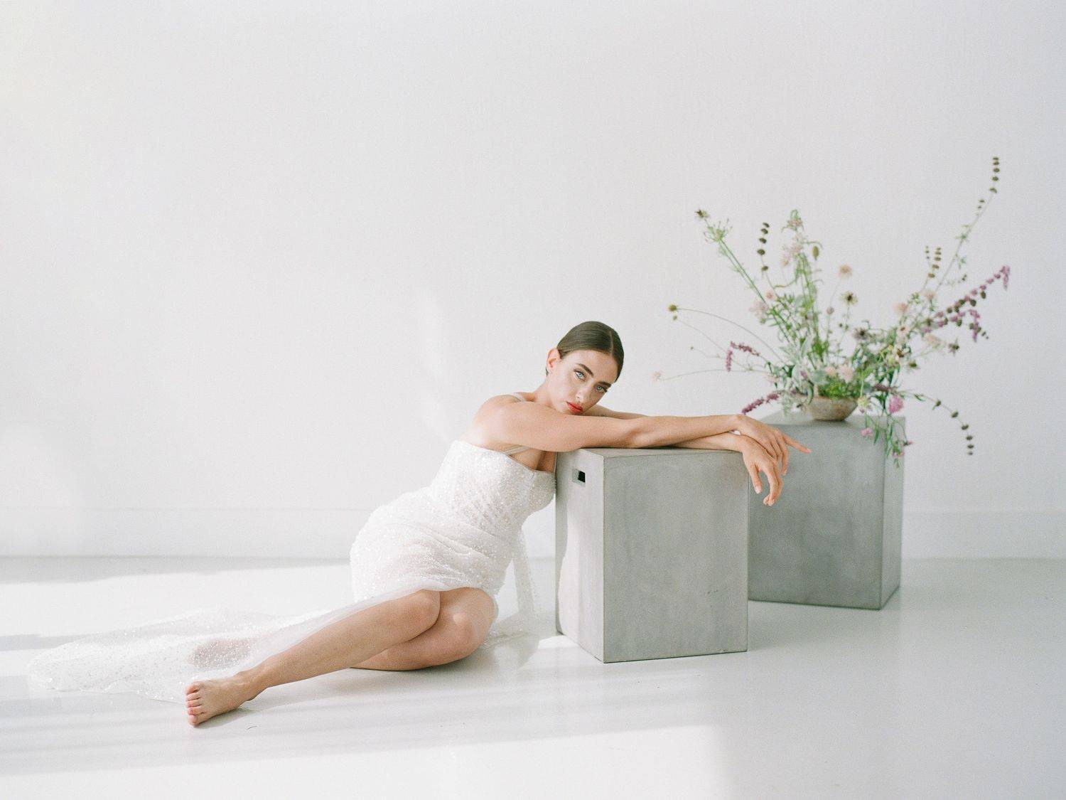 portrait, analogue, film, contax645, kodak, richardphotolab, fashion, minimal, Radostina Boseva