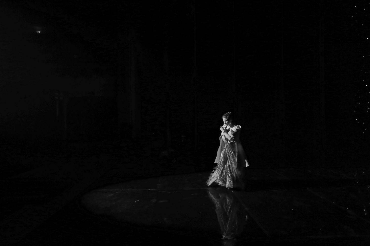 танец, девушка, чб, Anastasia Tkachenko