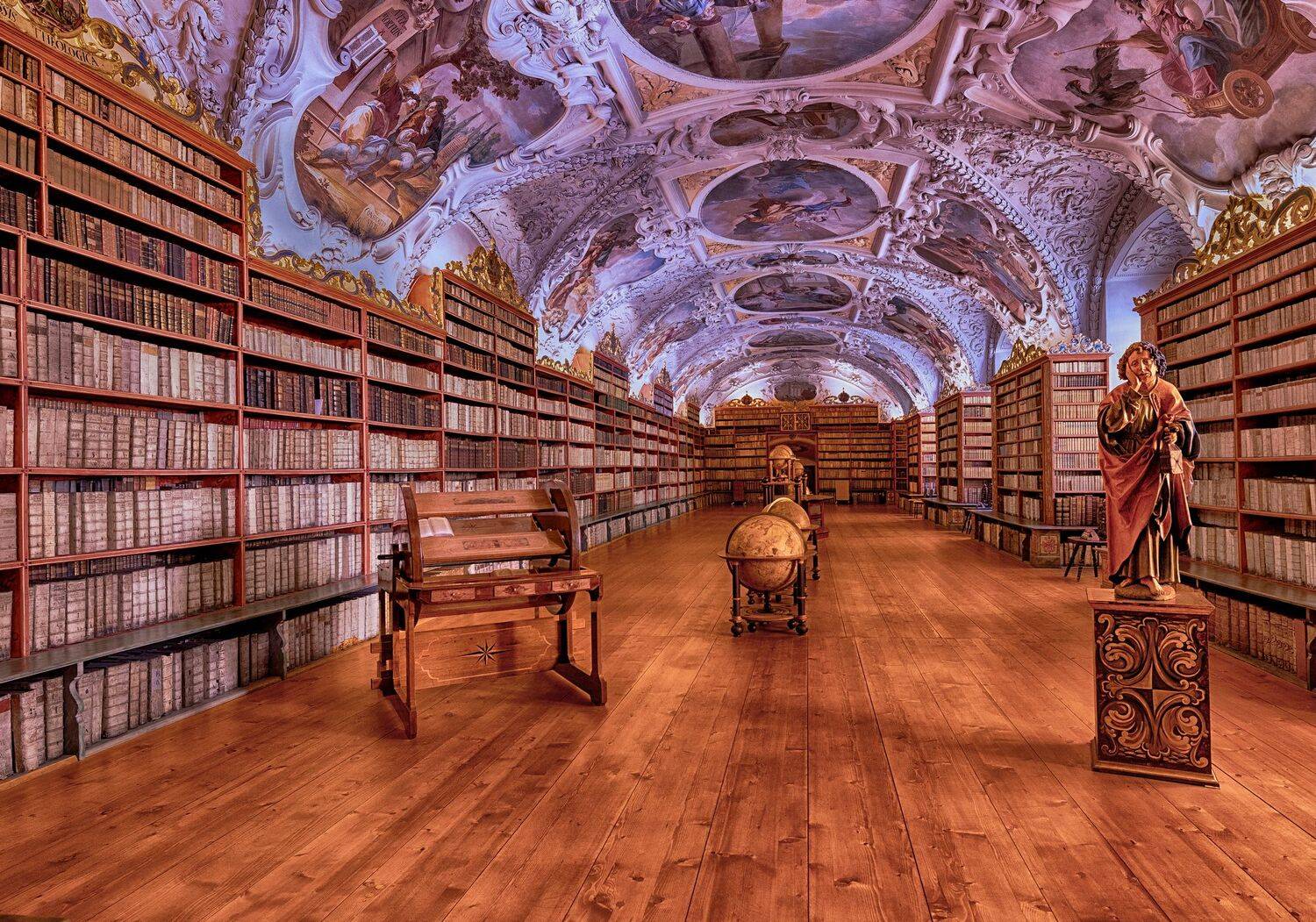 архитектура, интерьер, библиотека ,национальная библиотека , прага, Валерий Одинцов