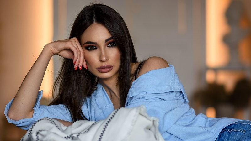 portrait, model, popular, apavlyuk, портрет, модель, beauty, girl, девушка, face, лицо, студия, studio Настя фото превью