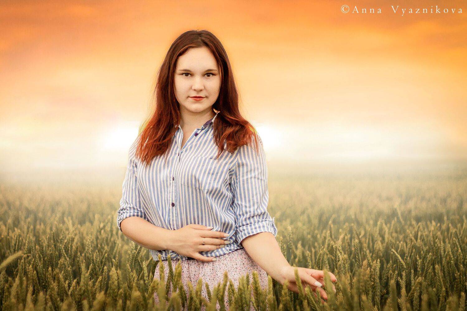 фотограф Лисичанск, Анна Вязникова, Лисичанск, фотосессия на природе, фотосессия в поле, летняя фотосессия,, Анна Вязникова