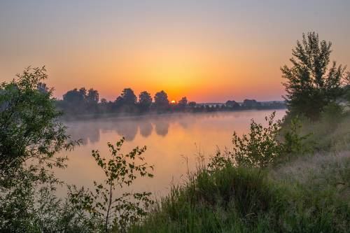 Утро жаркого дня. Клязьма
