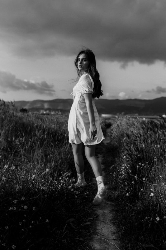 черно-белый портрет Александра фото превью