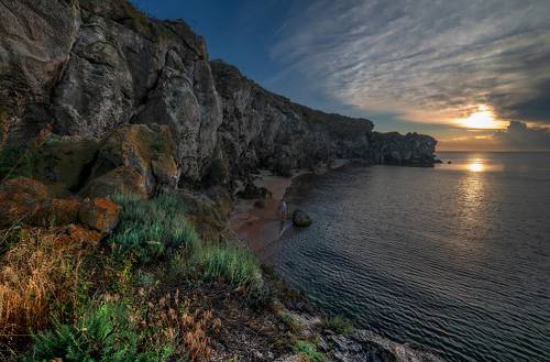 Вечер в бухте 