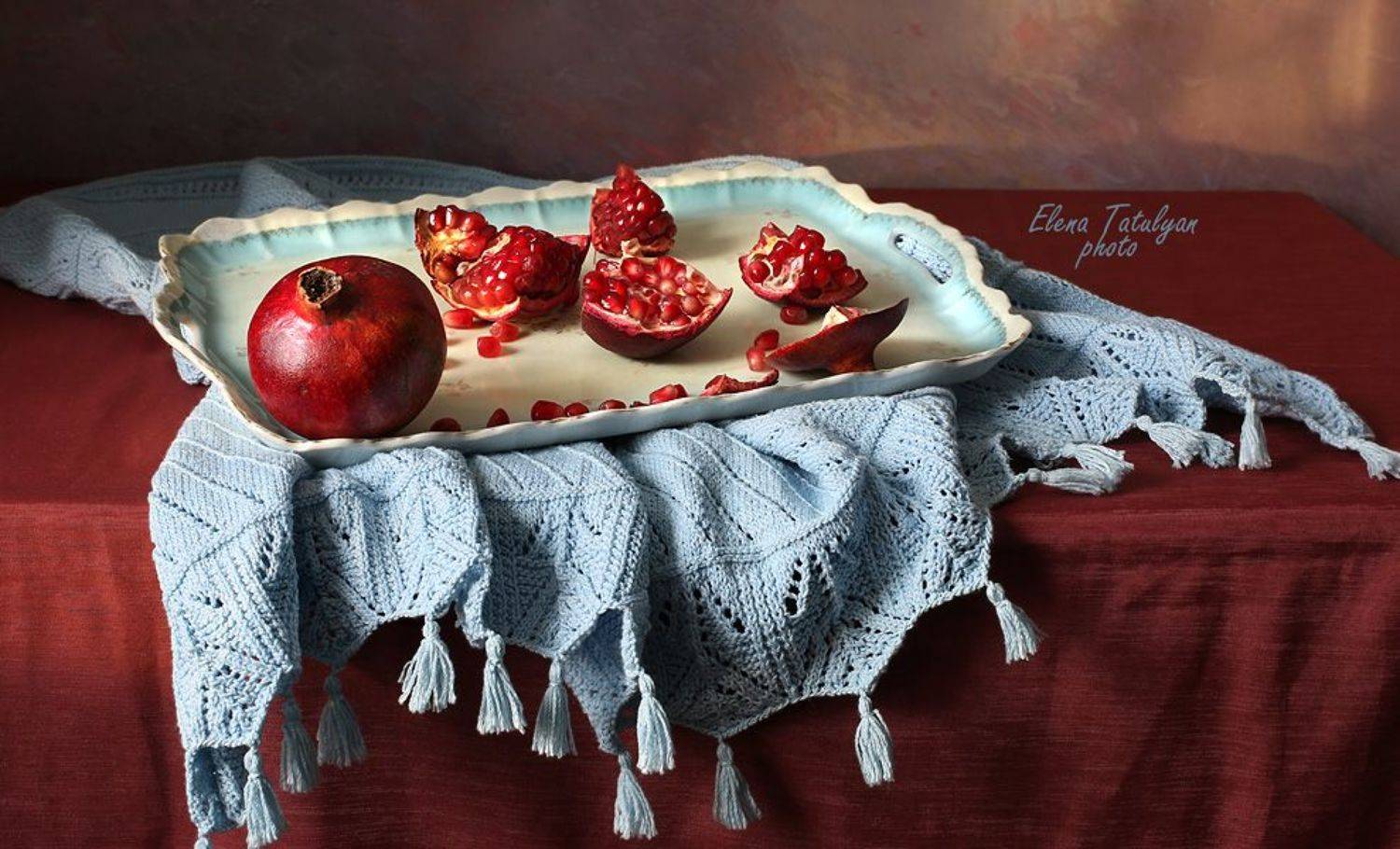 гранат, фрукты, Елена Татульян