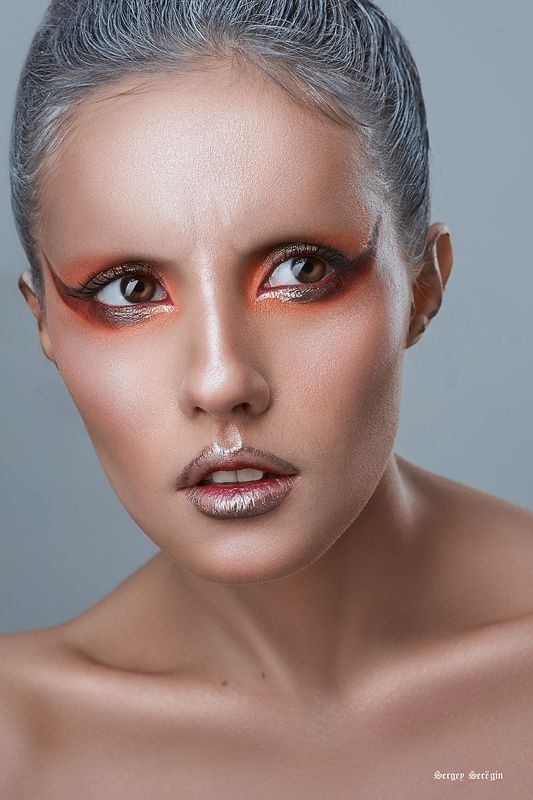 девушка портрет макияж образ ОБРАЗ фото превью