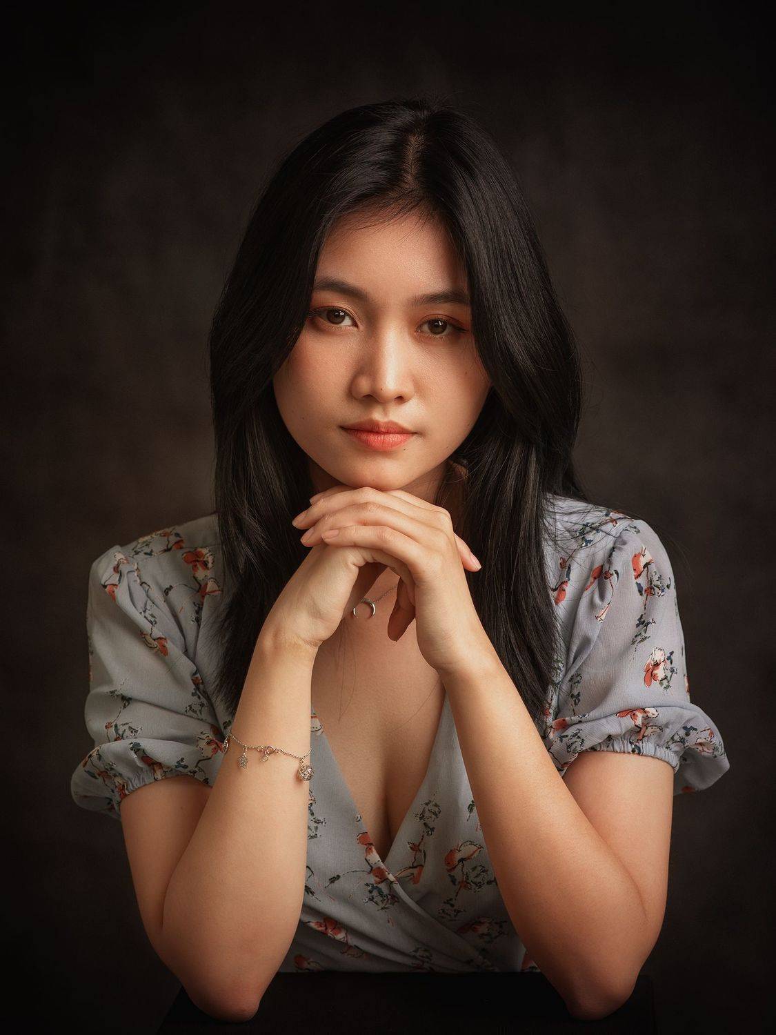 portrait, woman, female, beauty, face, vietnam, vietnamese, asian, girl, lady, studio, Hoang Viet Nguyen