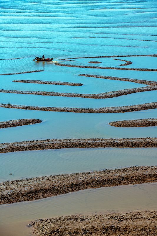fisherman ancient pattern beach  Old patterns фото превью