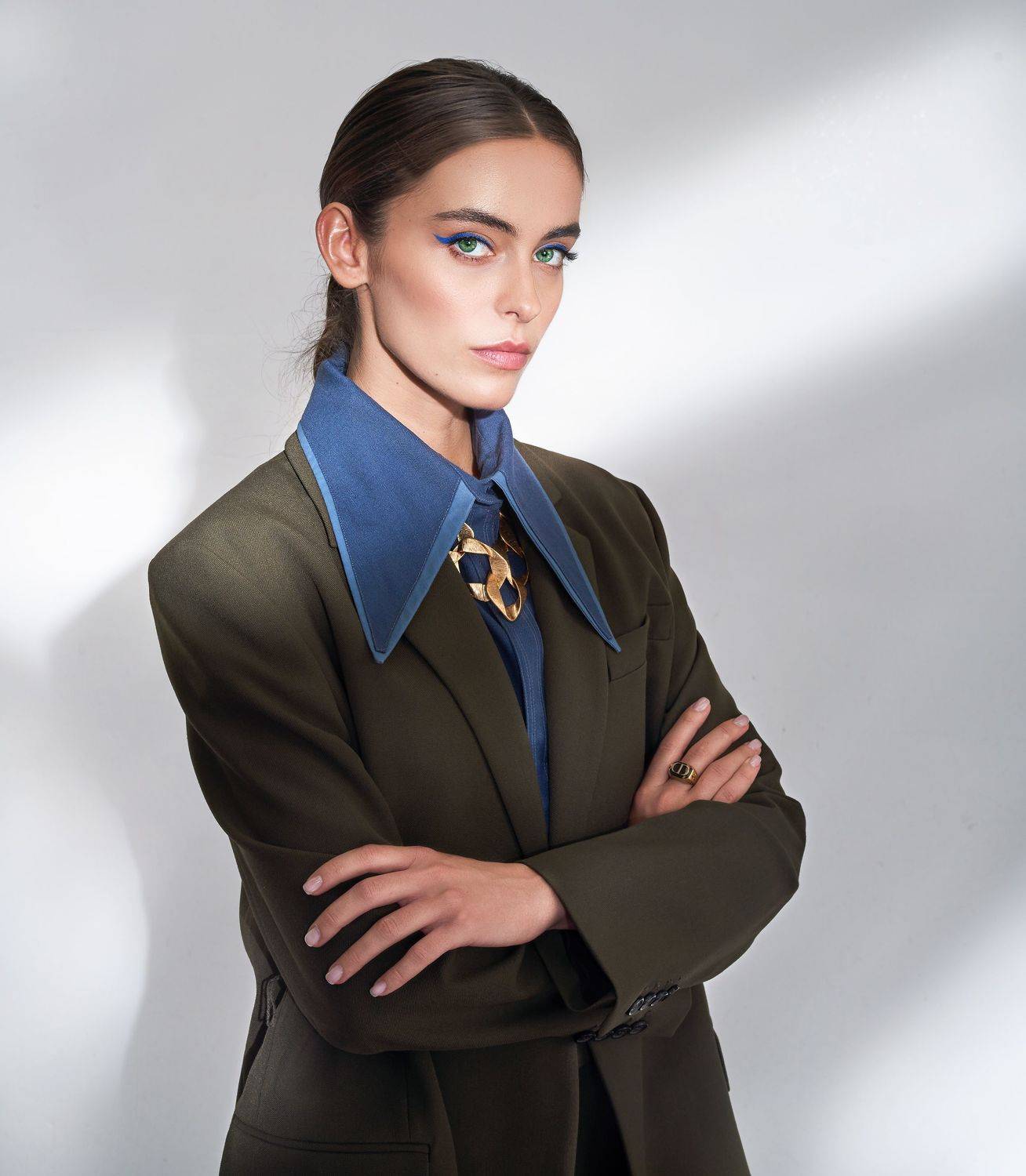 girl portrait, Nikolay Milovanov