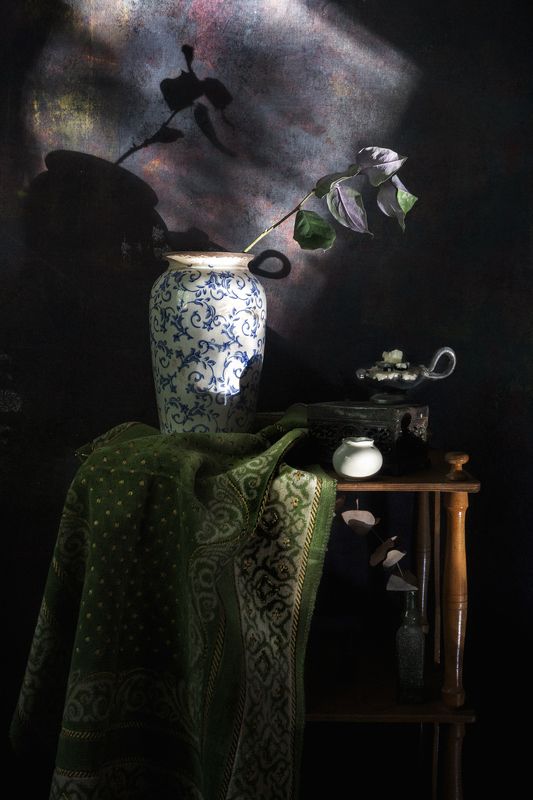 натюрморт, still life Натюрморт с вазой фото превью