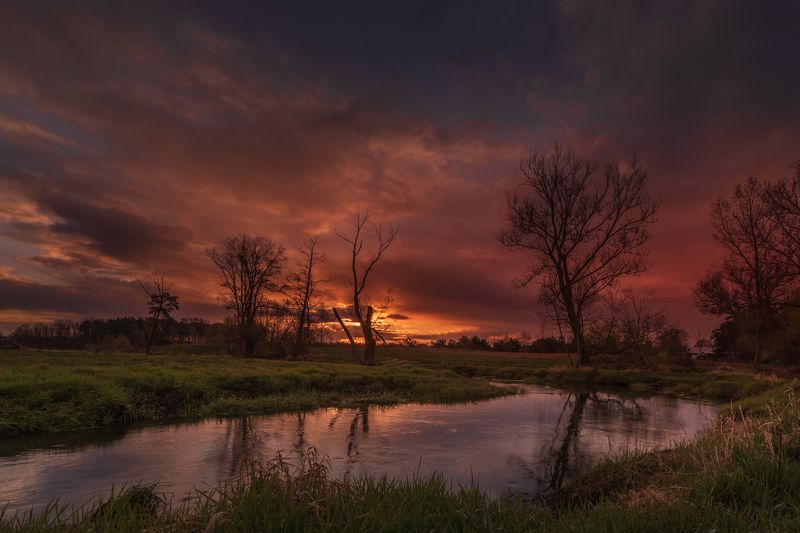 Jeziorka river фото превью