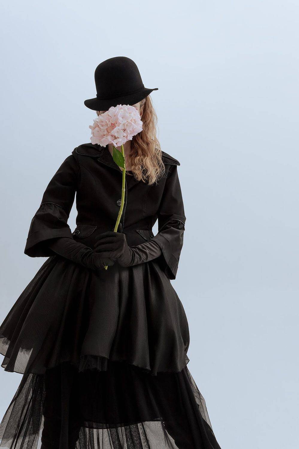 Portrait, fine art, woman, fashion, flower, Даша Ревинна