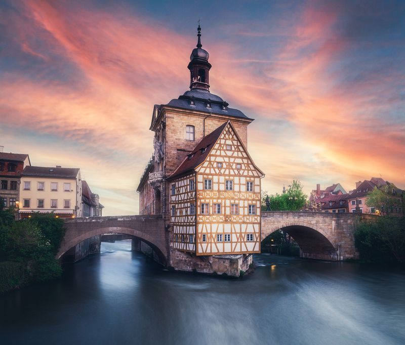 Sunrise in Bamberg фото превью