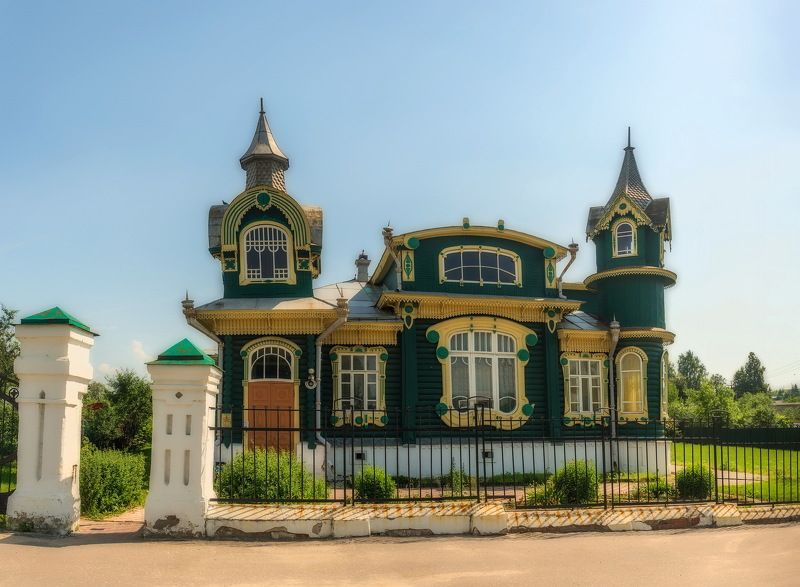 Гороховец - деревянные дома фото превью