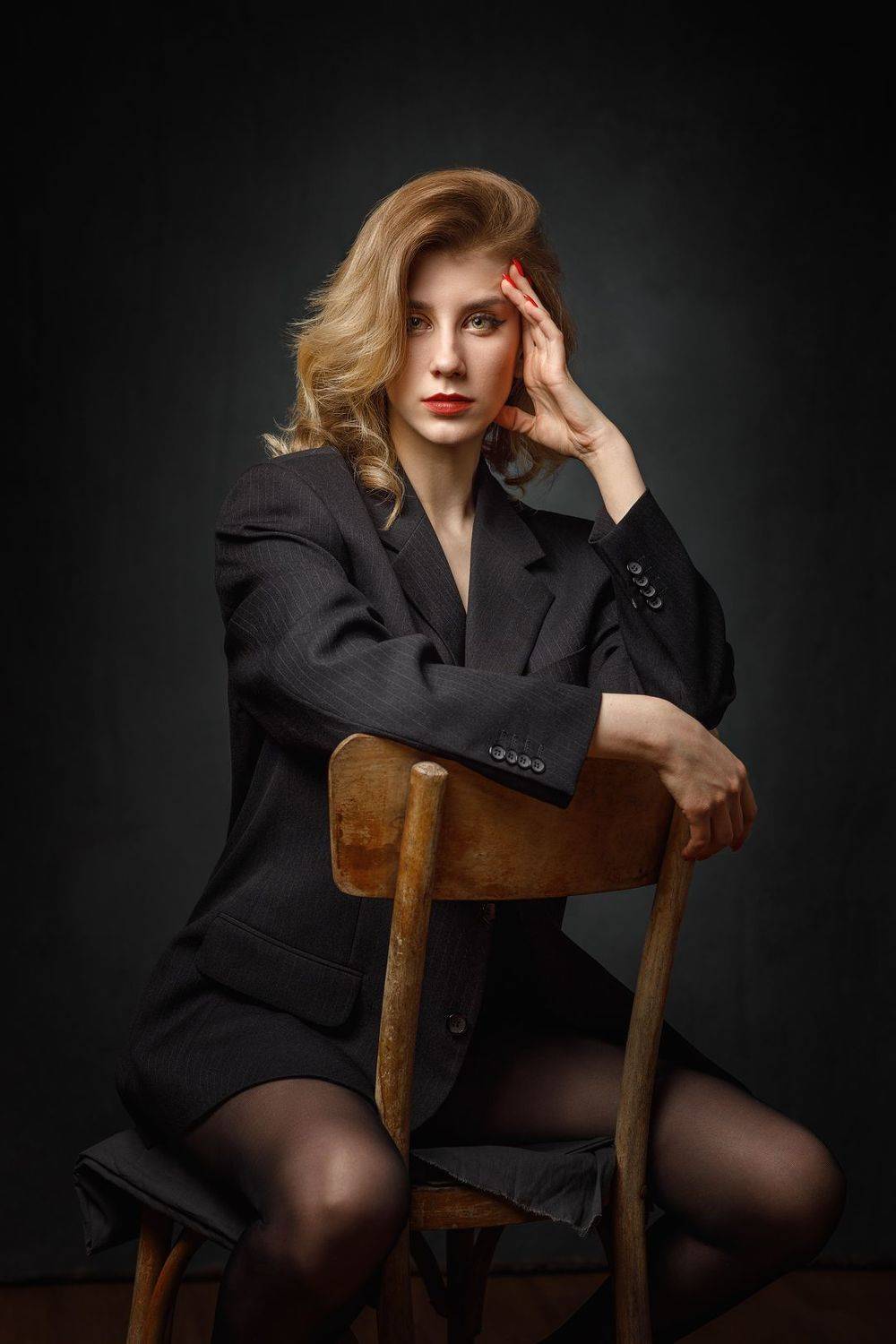 портрет, девушка, Сергеев Сергей