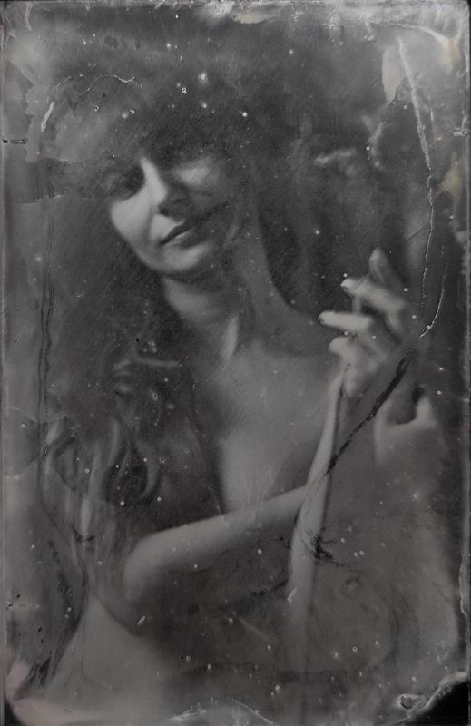 Амбротип,  6 x 9 см. плёнка, большой формат.  фото превью