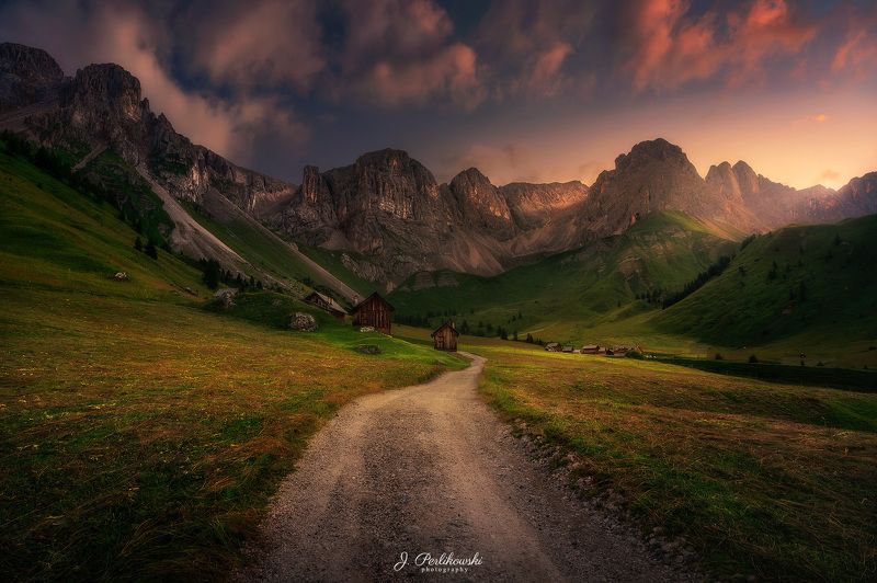 dolomites, alps, mountains, travel, Road фото превью