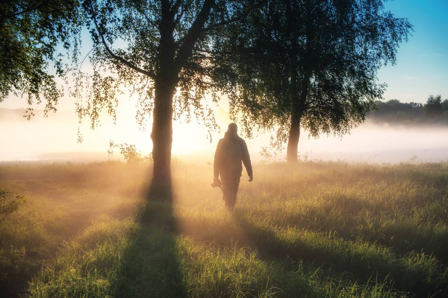 туман, пейзаж, рассвет, природа, россия, Андрей Малыгин