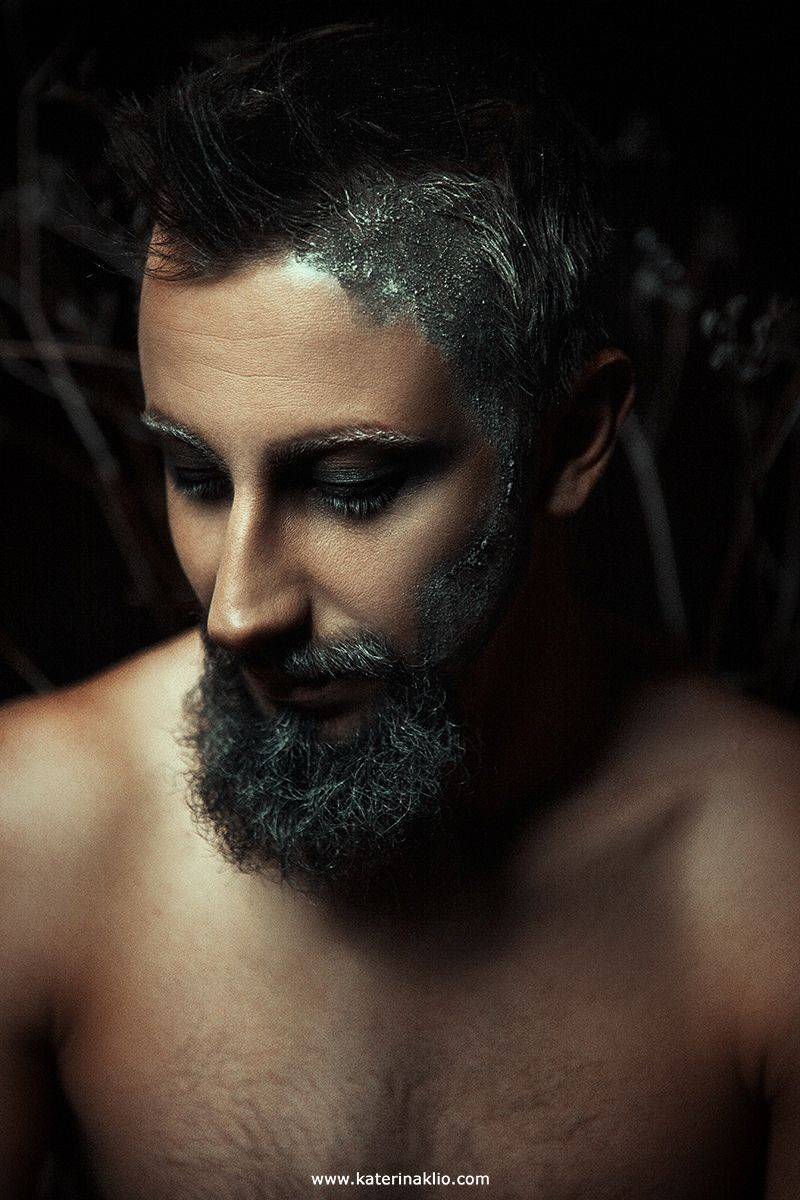 man, portrait, art, fine art, creative, close up, beard, spirit, wild, nature, Катерина Клио