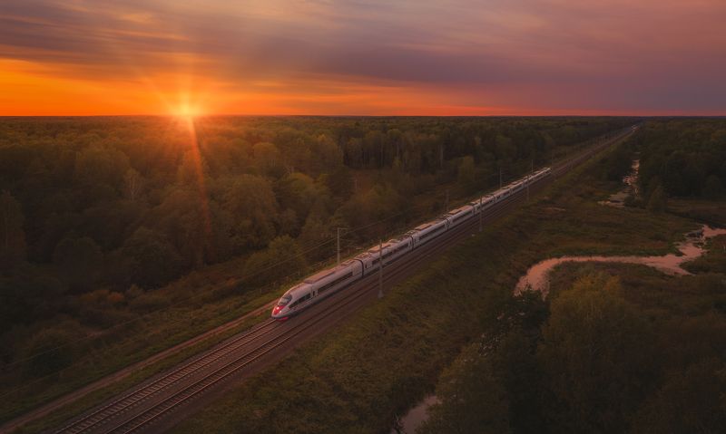 #сапсан, #электропоезд, #siemens, #эвс1, #sapsan, #rzd, #ржд, #лето, #промышленныйфотограф, #железнодорожныйфотограф, #rails, #train, #закат, #skrylov_official, #skrylov, #djimavic2pro, #mavic2pro, #krylov_fly Photo #111 фото превью