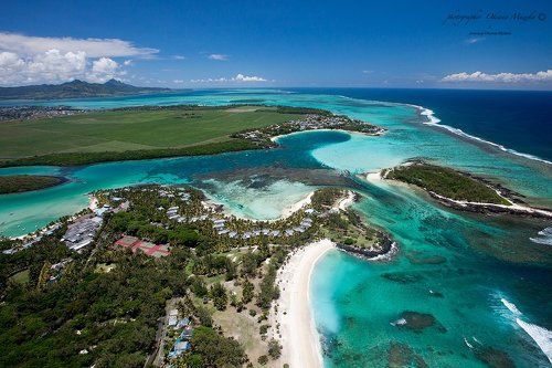 Маврикий. С высоты птичьего полета.