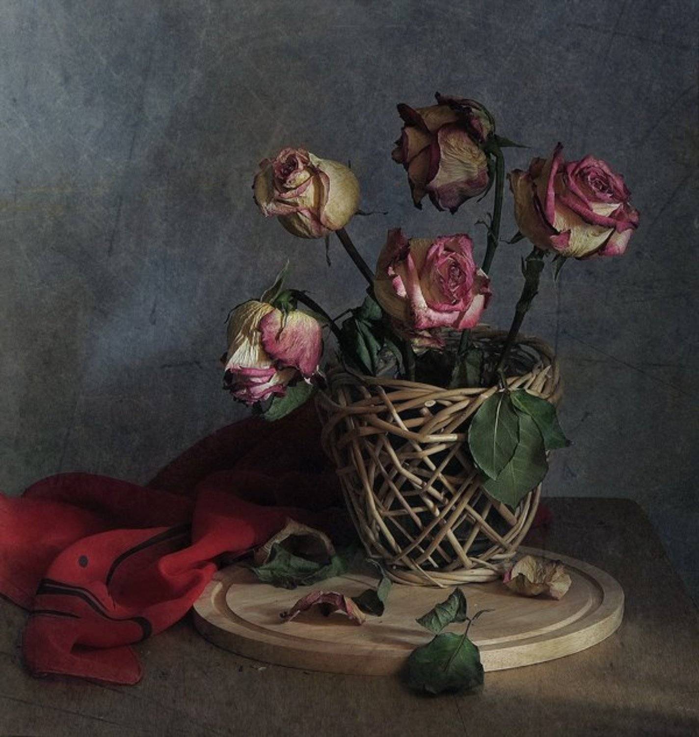 Засохшие, Натюрморт, Неумолимое  время, Розы, LudmilaNG