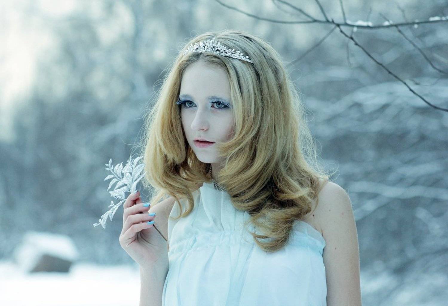 Зима, Портрет, Портрет девушки, ジュリア