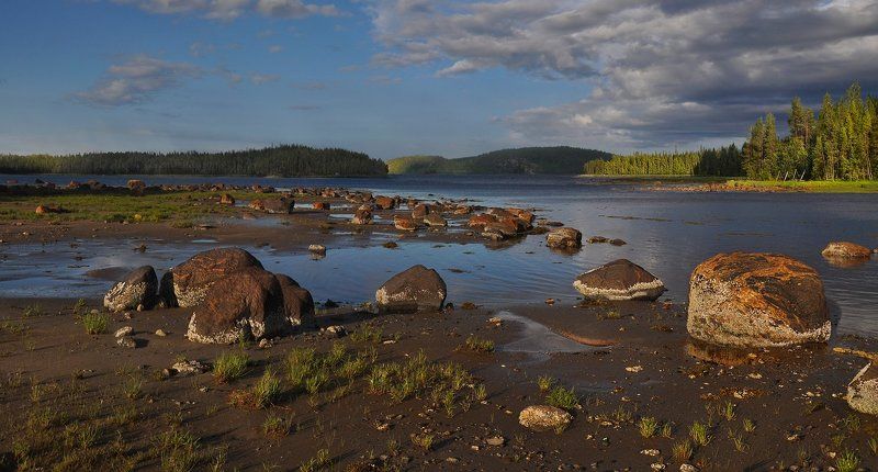 Вечерний отлив фото превью