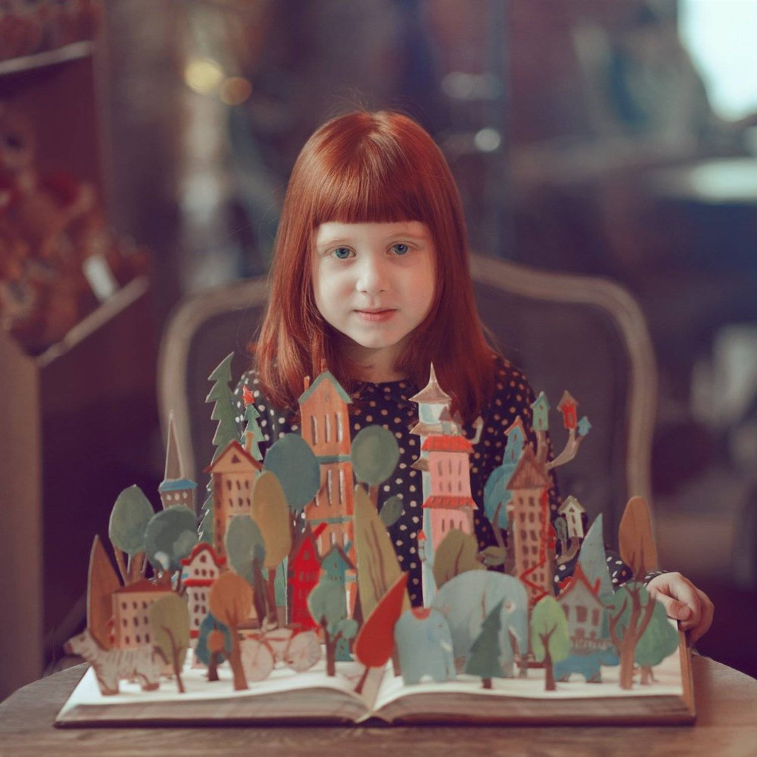 Город, Девочка, Кафе, Книга, Лес, Сказка, Анна Гражданкина