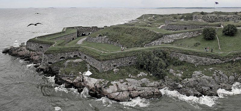 Крепость Свеаборг близ Хельсинки фото превью