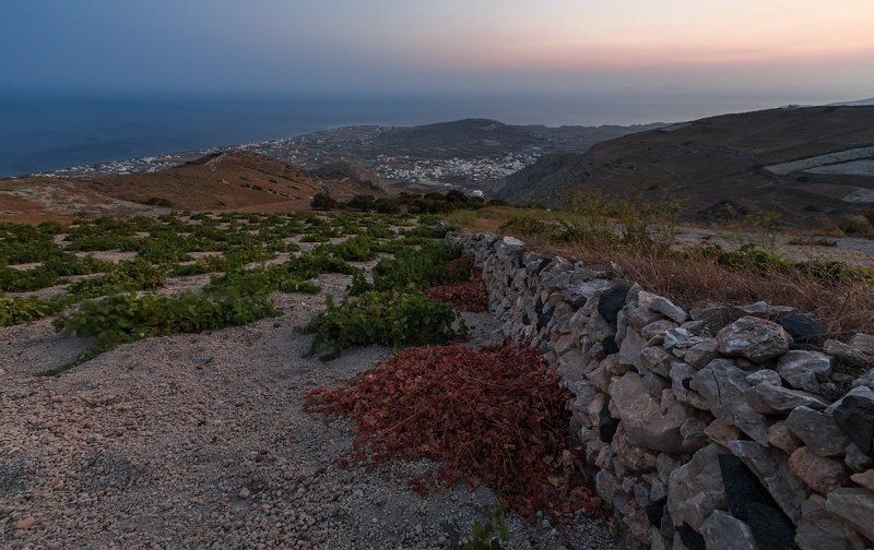 Закат на Санторини фото превью