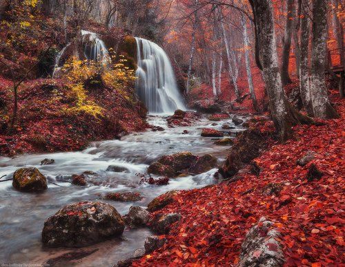 Водопад Серебряные струи