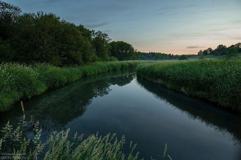 Река Пажа в Радонеже фото превью
