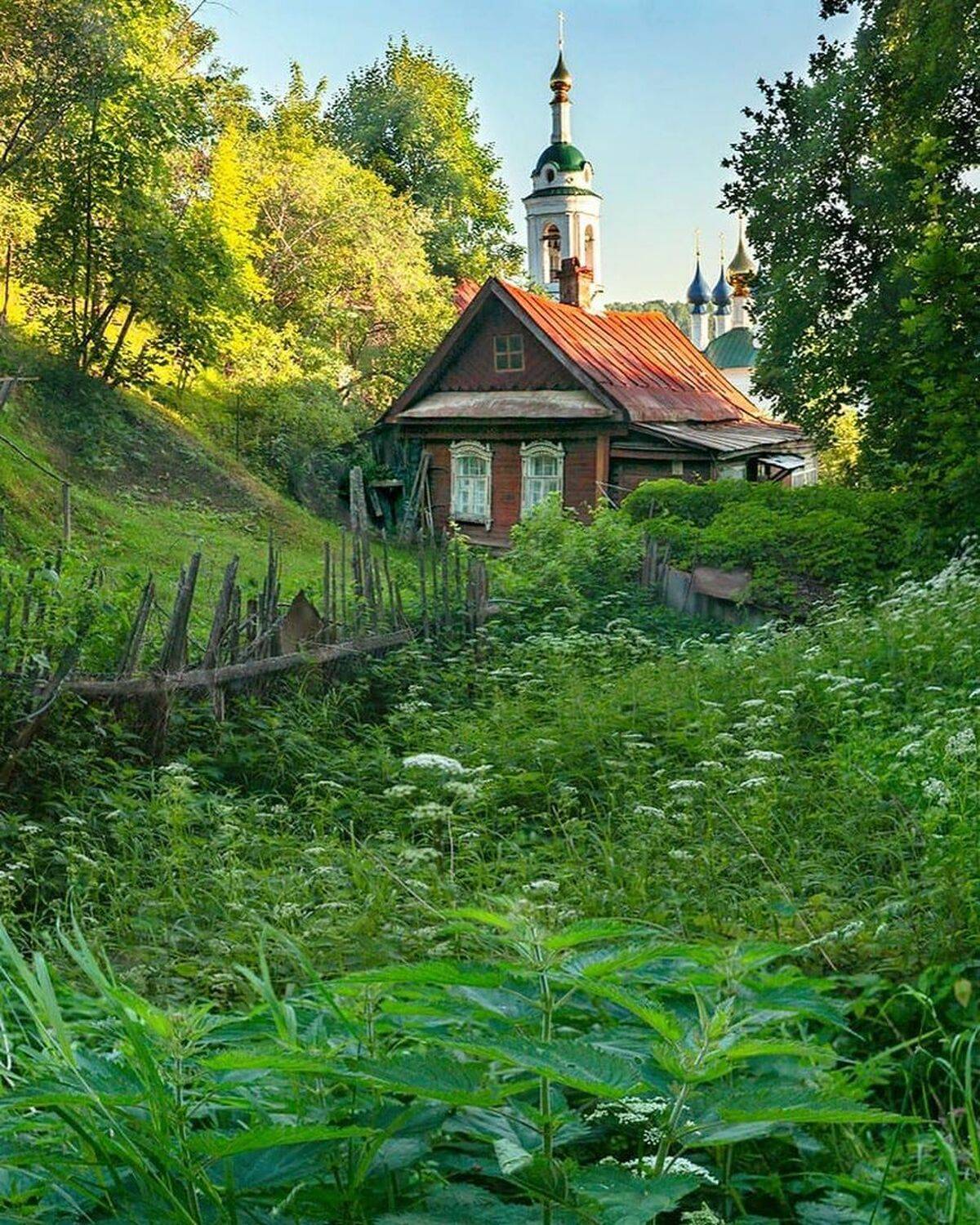 деревня, архитектура, изба, церковь, Петр Косых