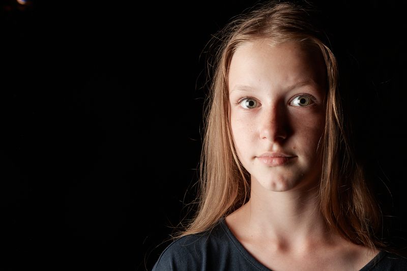 портрет, девочка,  Эрика фото превью