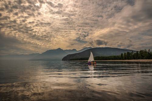 Вечер на Байкале