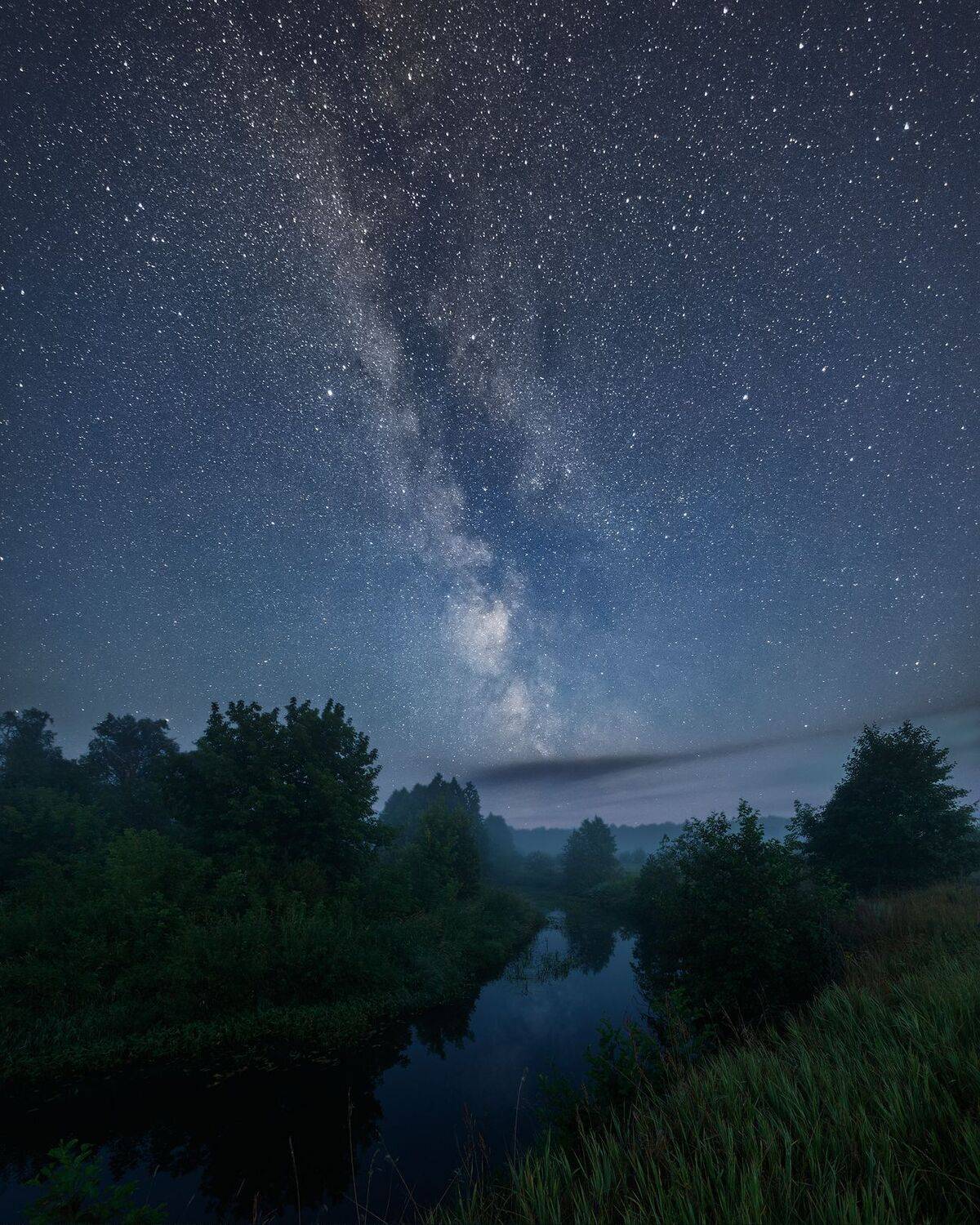 пейзаж, астрофотография, ночь, Сергей Сергеев