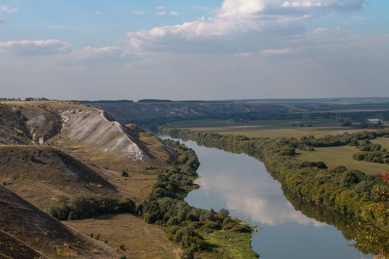 пейзаж, лето, река, дон, сторожевое Дон фото превью