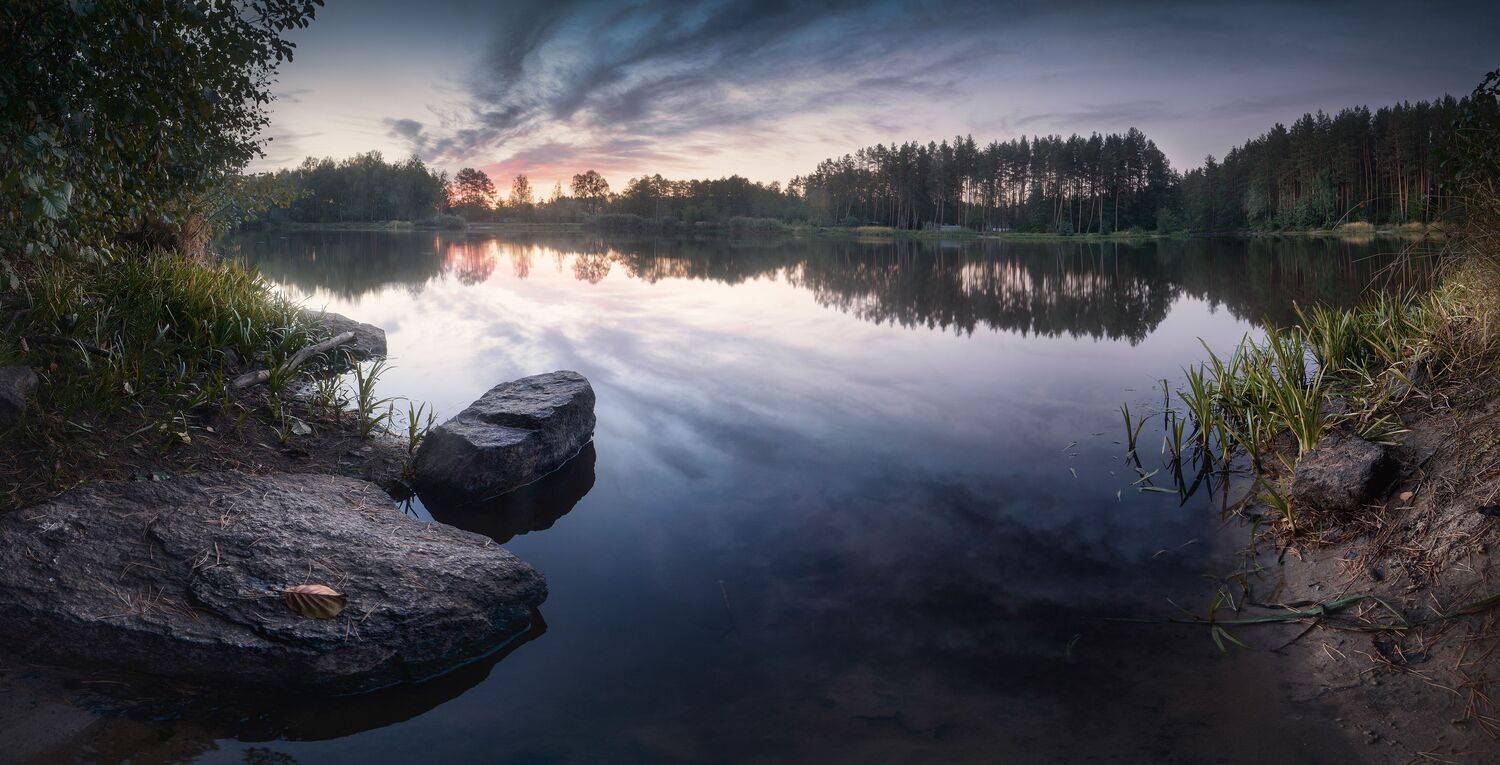 коростышев, первое озеро, украина, пейзаж, закат, вечер, тишина, гармония. безмолвие, уединение, осознанность, адвайта,, Александр Чорный