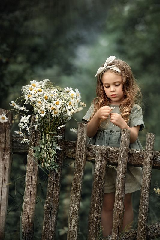 деdjxrf портрет ромашки Любит - не любит фото превью