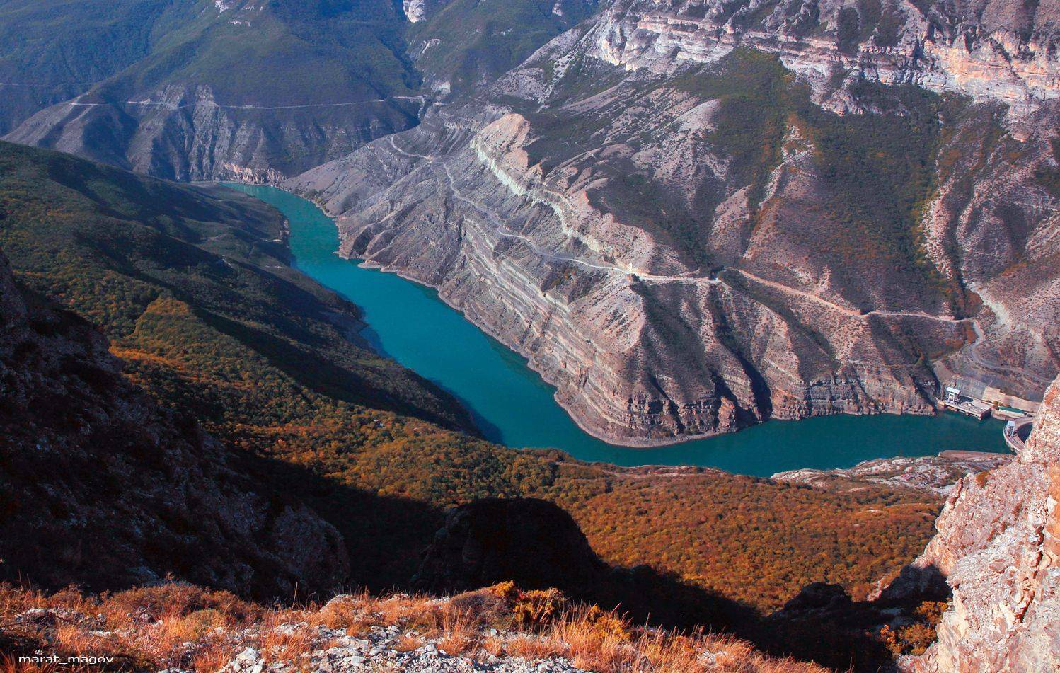 сулак,каньон,река,вода,горы,дагестан., Marat Magov