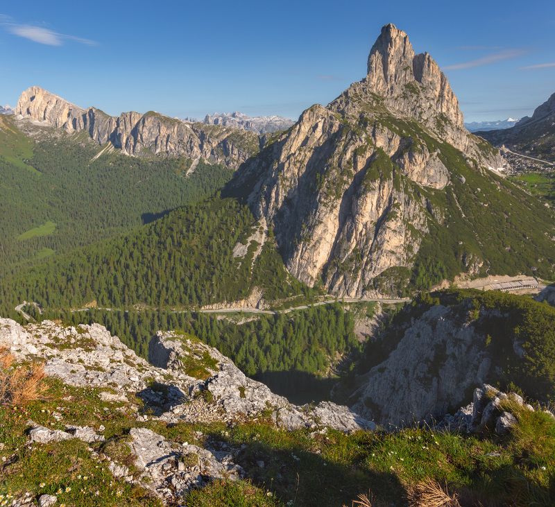 италия, доломиты, горы, облака, восход, природа, landscape, italy, dolomites, sunrise Солнце взошло. фото превью