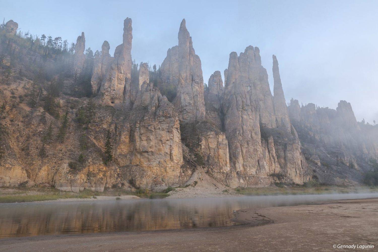 река, скалы, river, rocks, Геннадий Лагунин