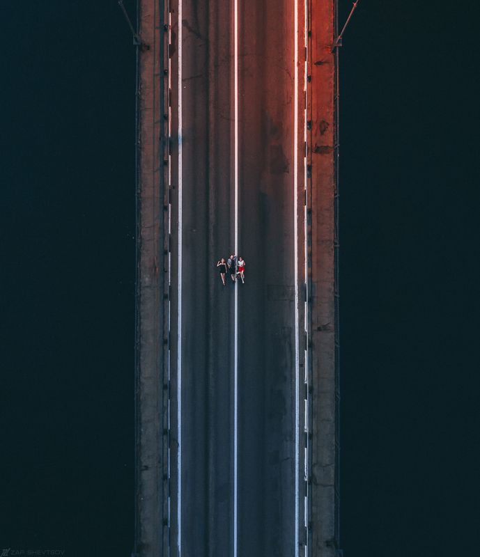 мост, дорога, сверху, с дрона, ярко, необычное, креативное, вода, bridge, Сергей Шевцов, Zap Shevtsov, wow, креативное фото UP фото превью